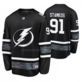 Camiseta Hockey 2019 All Star Tampa Bay Lightning Steven Stamkos Negro