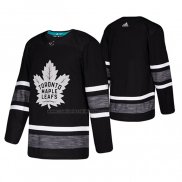 Camiseta Hockey 2019 All Star Toronto Maple Leafs Blank Negro