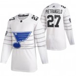 Camiseta Hockey 2020 All Star St. Louis Blues Segunda Autentico Personalizada Blanco