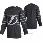 Camiseta Hockey 2020 All Star Tampa Bay Lightning Autentico Gris