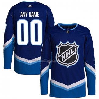 Camiseta Hockey 2020 All Star Western Conference Personalizada Azul