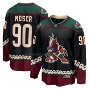 Camiseta Hockey Arizona Coyotes J.J. Moser Primera Breakaway Negro