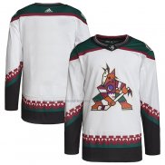 Camiseta Hockey Arizona Coyotes Segunda Autentico Pro Blank Blanco