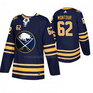 Camiseta Hockey Buffalo Sabres Brandon Montour Primera Autentico Azul