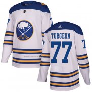 Camiseta Hockey Buffalo Sabres Pierre Turgeon Autentico 2018 Winter Classic Blanco