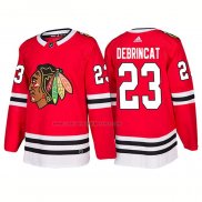 Camiseta Hockey Chicago Blackhawks Alex Debrincat 2018 Rojo