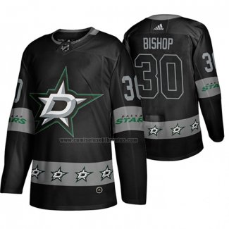 Camiseta Hockey Dallas Stars Ben Bishop Breakaway Negro