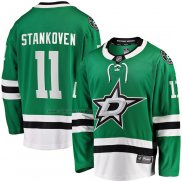 Camiseta Hockey Dallas Stars Logan Stankoven Premier Breakaway Verde