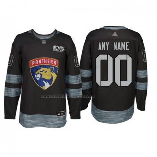 Camiseta Hockey Florida Panthers Personalizada Negro