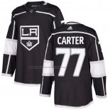 Camiseta Hockey Los Angeles Kings Jeff Carter Primera Autentico Negro