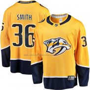 Camiseta Hockey Nashville Predators Cole Smith Premier Breakaway Oro