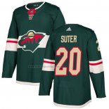 Camiseta Hockey Nino Minnesota Wild Ryan Suter Primera Autentico Verde