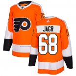 Camiseta Hockey Philadelphia Flyers Jaromir Jagr Primera Autentico Naranja