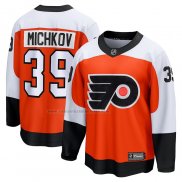 Camiseta Hockey Philadelphia Flyers Matvei Michkov Primera Premier Breakaway Naranja