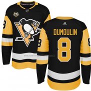 Camiseta Hockey Pittsburgh Penguins Brian Dumoulin 50 Anniversary Primera Premier Negro