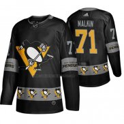 Camiseta Hockey Pittsburgh Penguins Evgeni Malkin Breakaway Negro