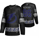 Camiseta Hockey Tampa Bay Lightning Nikita Kucherov Breakaway Negro