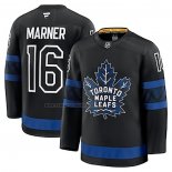 Camiseta Hockey Toronto Maple Leafs Mitch Marner Alterno Negro