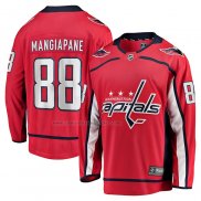 Camiseta Hockey Washington Capitals Andrew Mangiapane Primera Premier Breakaway Rojo