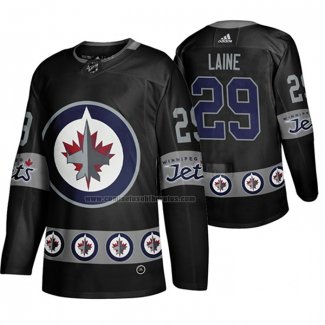 Camiseta Hockey Winnipeg Jets Patrik Laine Breakaway Negro